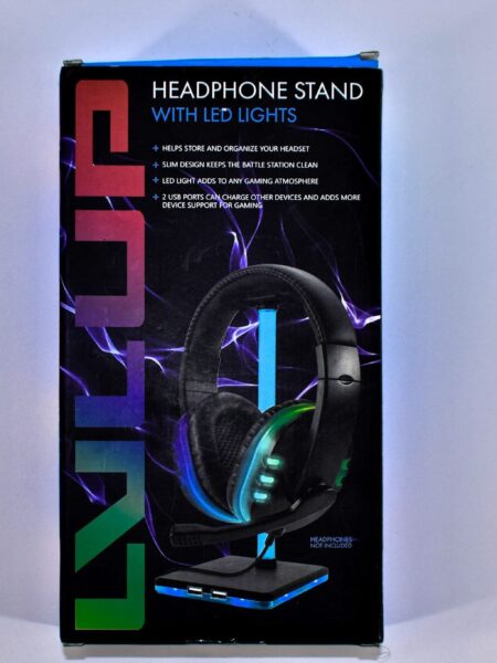 LVLUP Headphone Stand with LED Lights