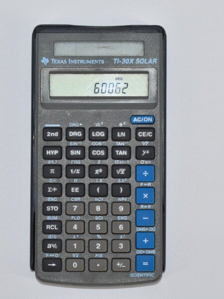 Texas Instrument Calculator TI-30X Solar